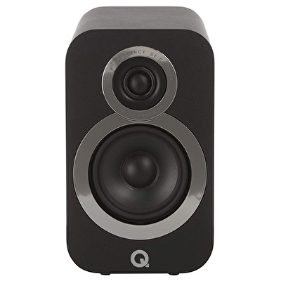 Q ACOUSTICS 3010i Raf Tipi Hoparlör Carbon Black (Çift)